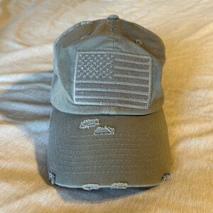 Distressed American Flag Hat
